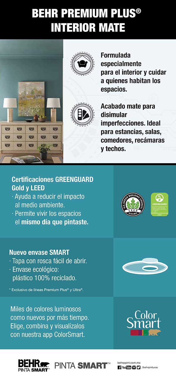 Behr Premium Plus Interior Mate Home Depot México